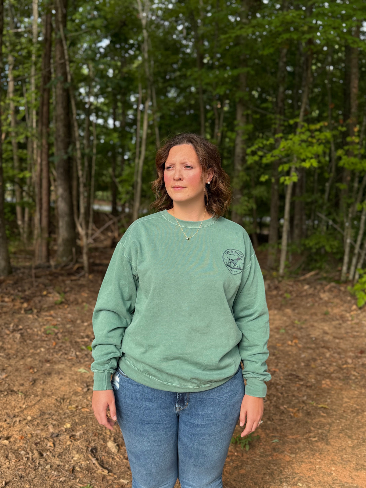 PREORDER | Campfires — Where Memories Are Made Comfort Colors® Sweatshirt | Light Green