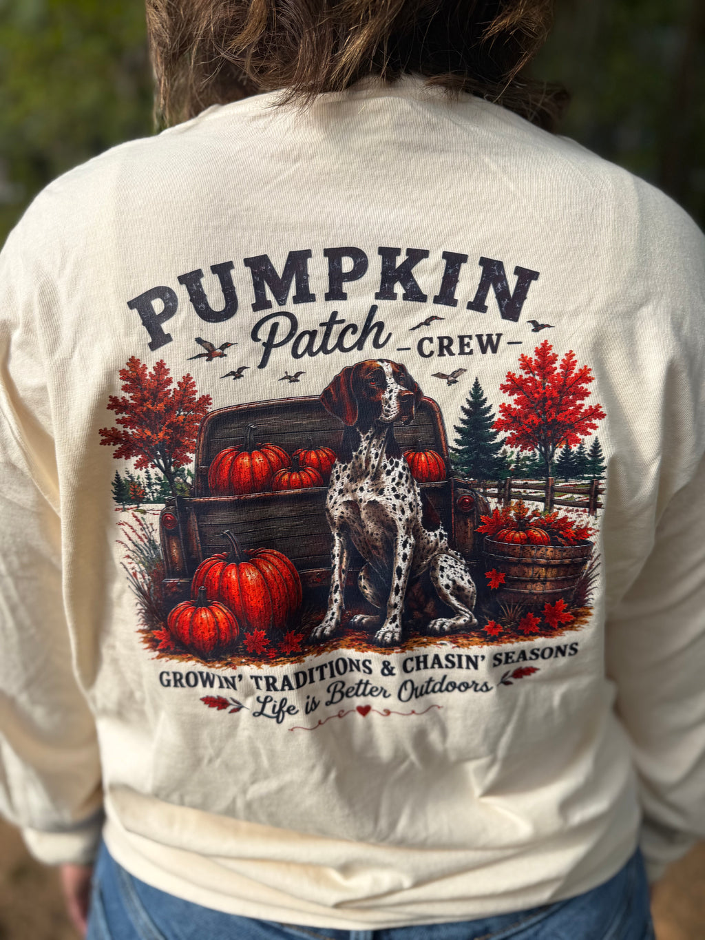 PREORDER | Pumpkin Patch Crew Long Sleeve Tee