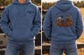 Faith, Family & Field Hoodie | Indigo Blue