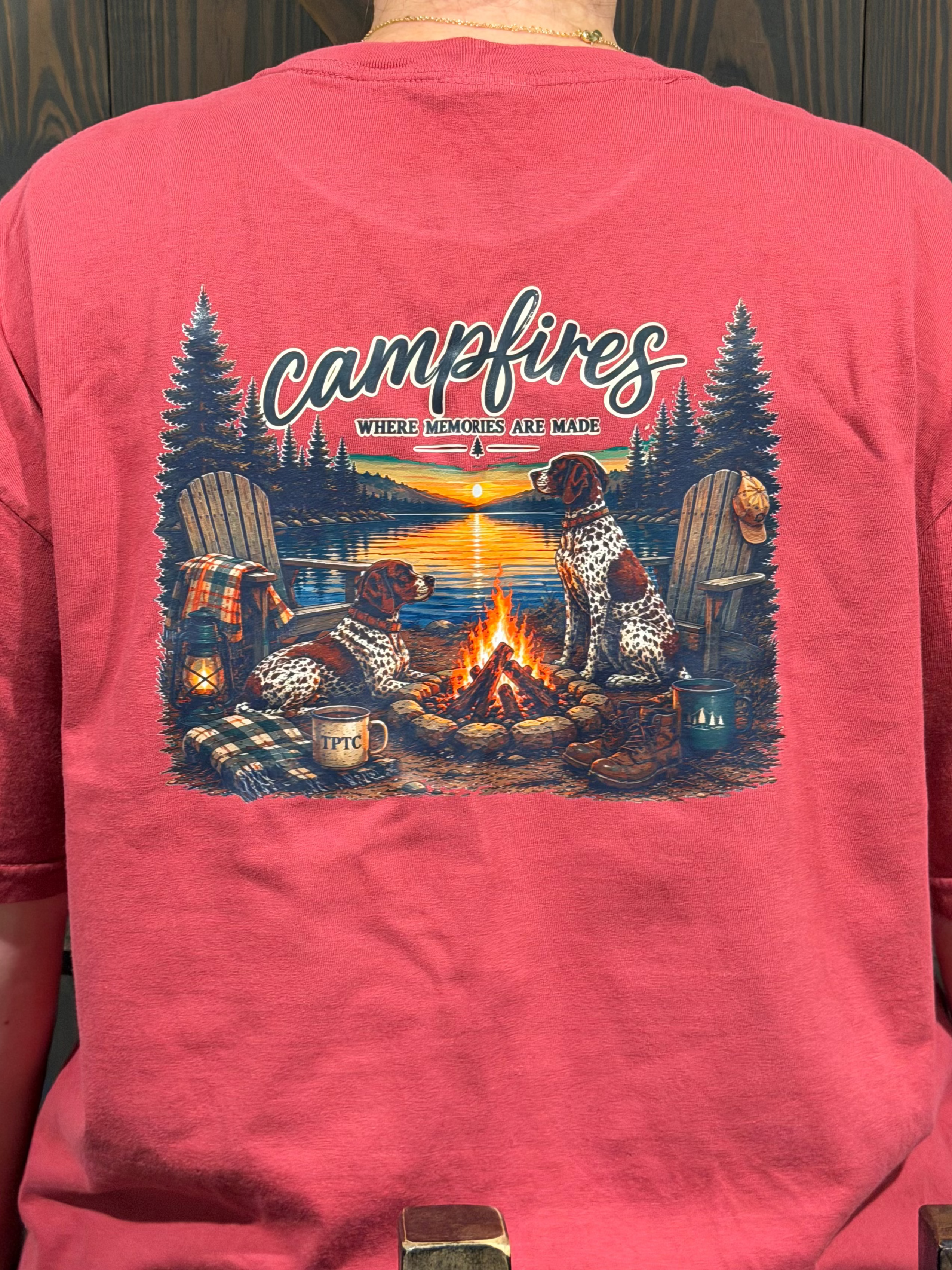 PREORDER | Campfires — Where Memories Are Made Comfort Colors® Short Sleeve Tee