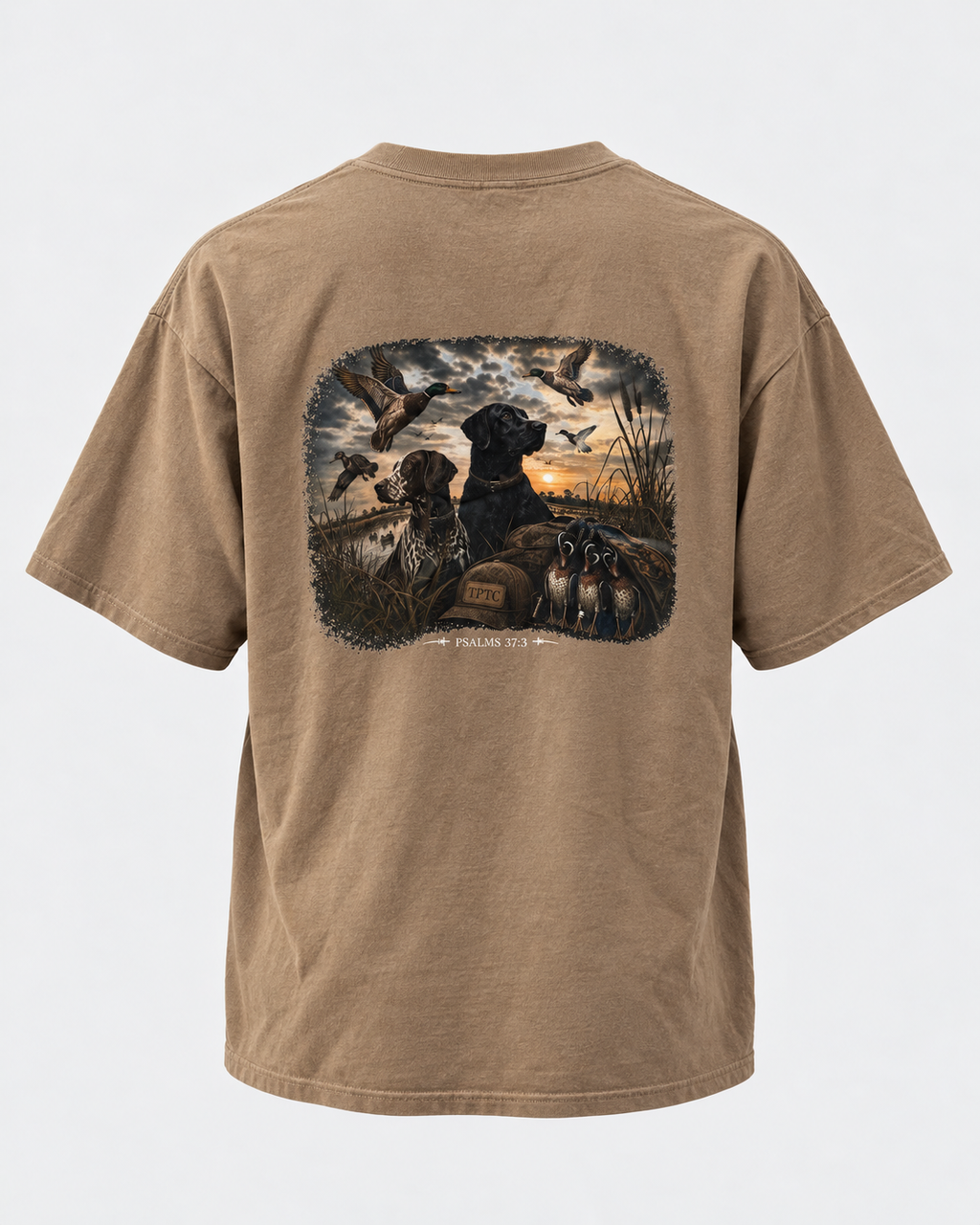 Duck Dog Days Tee | Brown Savana