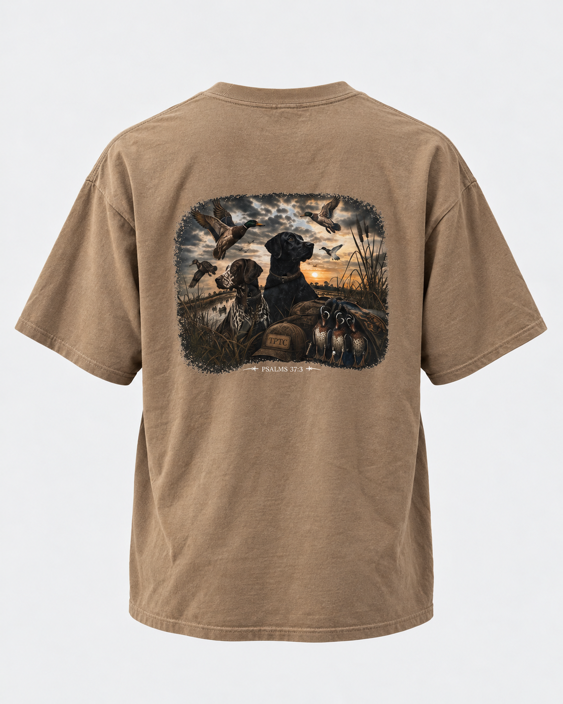 Duck Dog Days Tee | Brown Savana