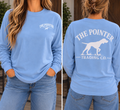 The Pointer Trading Co. Signature Gildan® Long Sleeve Tee | Light Blue 🤎🐾